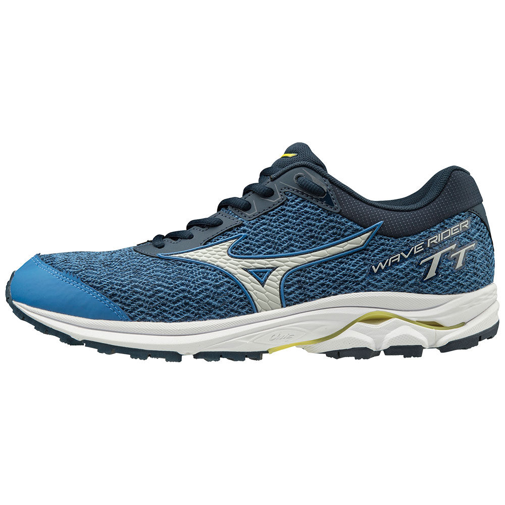 Mens Mizuno WAVE RIDER TT Trail Running Shoes Blue Philippines (XSPAJZ018)